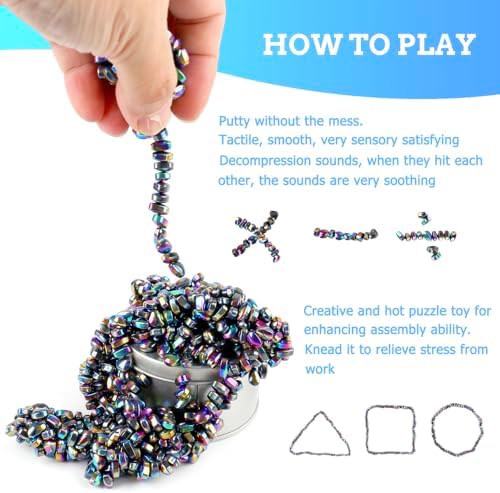 550PCS Magnetic Fidget Toys for Adults and Teens, Sensory Toys with ADHD