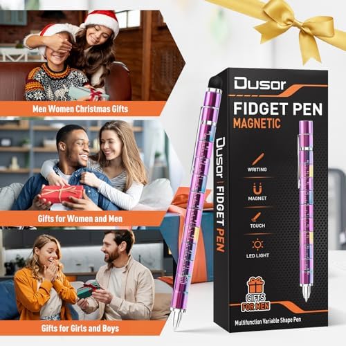Gifts for Men Fidget Pen, Stocking Stuffers for Women Men Teen Boys Girls