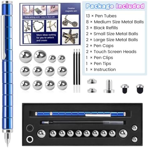 Magnetic Fidget Pen, Decompression Toy Pen Gifts, Office Desk Accessories