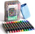 Dustless Chalk for Kids with Twist-Up Holders, 12 Washable Colors bulk