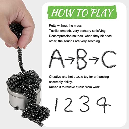 550PCS Magnetic Fidget Toys for Adults and Teens, Squeeze Toys with ADHD