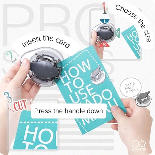 Sunstar Stationery Kadomaru Pro Corner Cutter with Authentic Hologram