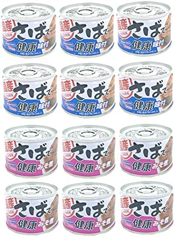 Hagoromo Canned Mackerel Multi-Pack - Miso, Shoyu - 5.64 Oz (160g) (Miso-Shoyu (6 Each))