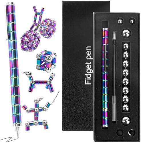 Magnet Fidget Pen Toys, Magnetic Pen, Funny Pen (Multicolor)