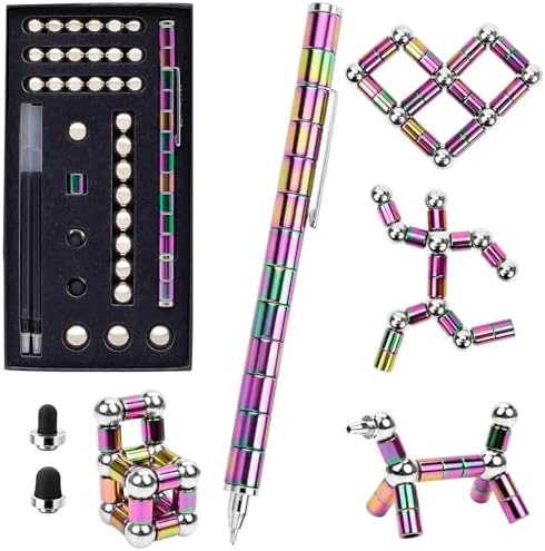 Magnetic Fidget Pen, Magnet Pen Writing Toy for Teens, Kids and Adults