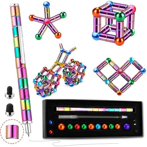 Magnetic Fidget Pen,Decompression Magnetic Toy Pen Fidget Toy for Teen Gift