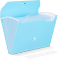 Comix Accordion File Organizer, 13 Pocket, A4/Letter Size Documents, Includes by Comix