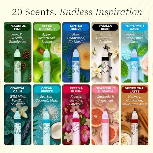 Lifelines Scented Colored Markers, 10 Double-Sided Markers
