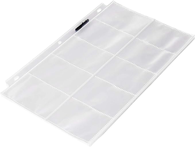 Amazon Basics Plastic Business Card Organizer Sleeves by AmazonBasics
