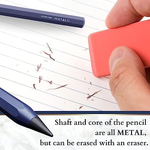 SUN-STAR Sunstar Stationery Metacil Navy Pencil Authentic Hologram S4541146