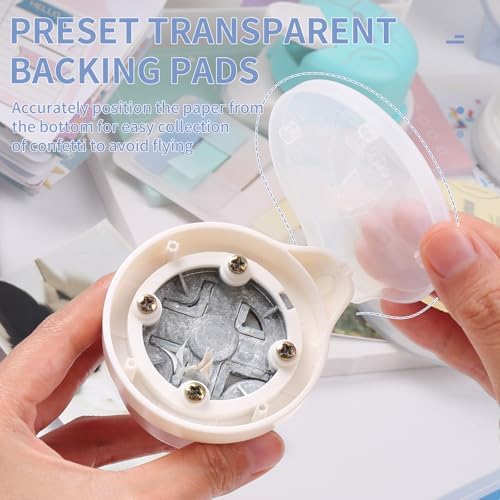 Kaluofan Corner Rounder Punch, 2024 Upgraded 4 in 1 Corner Punch (Inside Rounded Corner+R4mm+R7mm+R10mm), Paper Corner Rounder, Punches for Crafts, DIY Projects, Photo, Card, Scrapbooking Making