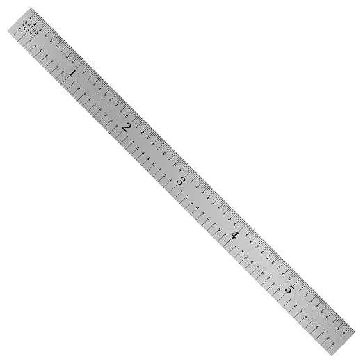 PEC Tools Made in USA Machinist Rule, Markings 1/10", 1/64" - Image 3