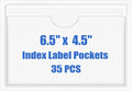 Origin-Joy 35 PCS Self Adhesive Index Card Pockets by Origin-Joy