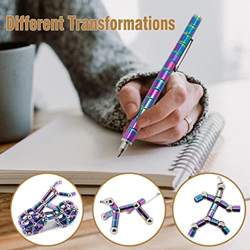 Magnetic Fidget Pen，Cool Fidget Toys，Gift for Teenage Boys,Figette Toys - Perfect for Stress Relief and Focus - Great Fidget Toy for Adults and Teens - Unique Gift for Boys and Girls