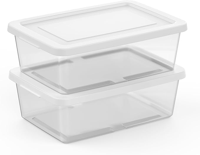 Sterilite 60 Pack Storage Box, 12 Quart Stackable Tote - Image 7