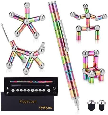 QAQcew Fidget Pen, Decompression Fidget Toy Pen, Fidget Pen Fidget Toy Relieve Pressure Toy Gift for Kids or Friends!