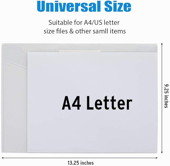 Sooez 24 Pack Plastic Envelopes Poly Envelopes - Image 7