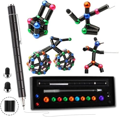 Magnetic Fidget Pen,Decompression Magnetic Toy Pen Fidget Toy for Teen Gift