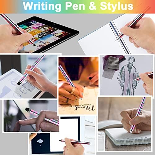Magnetic Fidget Pen, Rainbow Modular Magnet Writing Tool for Teens and Adults, DIY Multifunctional Decompression Desk Toy, Unique Birthday Gift for Office, Holiday Present for 14 Years and Up