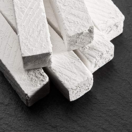 Premium Edible Chalk - Natural Chalk for Eating - Crunchy Belgorod Chalk Chunks - Russian Organic Chalk for Bone Strength - Zero Additives, No Impurities - White 7oz (200g)