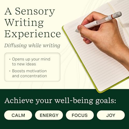 Lifelines Pen Diffuser, 3-Pack Aromatic Embrace, 1mm Black Ballpoint Pen