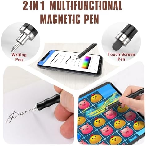 Magnetic Fidget Pen, Fidget Toys for Teens & Adults (Black)
