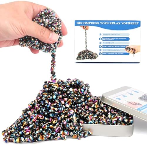 1100PCS Magnetic Fidget Toys for Adults and Teens, Squeeze Toys with ADHD