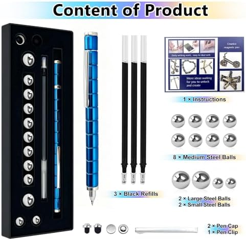 Magnetic Fidget Pen Stress Relief Toy for Teens and Adults