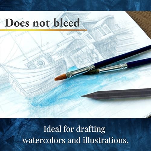 Sunstar Stationery Metacil Metallic Gray Pencil Authentic Hologram S4482646