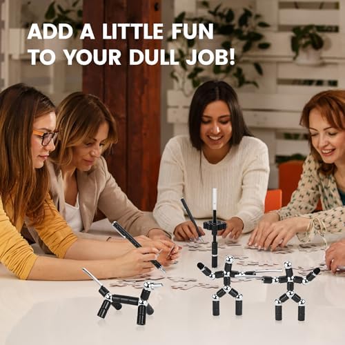 Fidget Pen, Magnetic Pen, Trendy Stress-Relief Toy for Teenagers(Black)