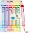 Lifelines Scented Colored Markers, 5 Double-Sided Markers