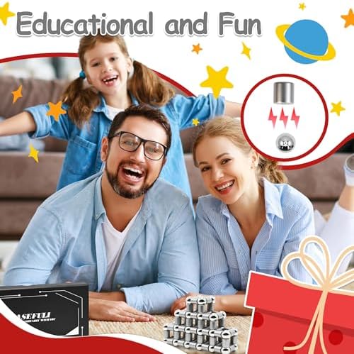 Magnetic Fidget Pen Starry Sky Gray for Teens Boys Girls, Creative Deformation Gadget, Stress Relief Toy for Engineers, Unique Birthday for Men Women
