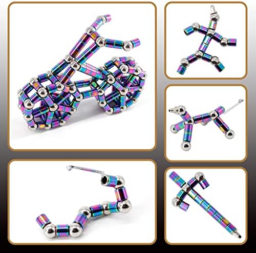 Magnetic Fidget Pen，Cool Fidget Toys，Gift for Teenage Boys,Figette Toys - Perfect for Stress Relief and Focus - Great Fidget Toy for Adults and Teens - Unique Gift for Boys and Girls