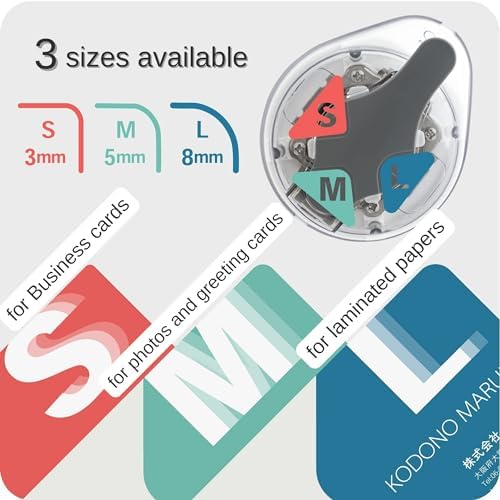 Sunstar Stationery Kadomaru Pro Corner Cutter with Authentic Hologram