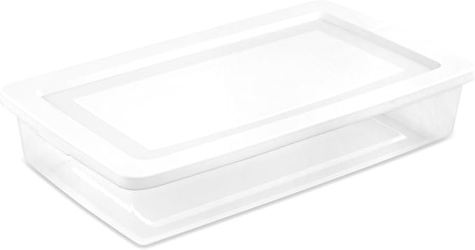 Sterilite 24-Pack 41 Quart Storage Box, Stackable Clear Plastic Bins - Image 7