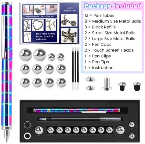 Magnetic Fidget Pen, Decompression Toy Pen Gifts, Office Desk Accessories