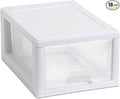 Sterilite 18-Pack 6 Quart Stacking Drawer, Accessories, Craft Supplies by Sterilite