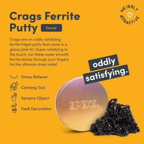 Speks Crags Magnetic Thinking Putty, Sensory Tool for Stress Relief