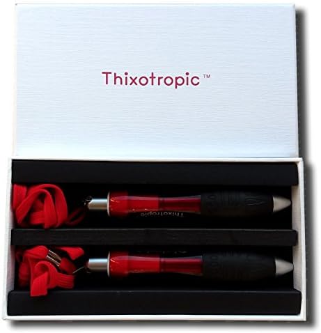 HEAVY Super Big Fat Weighted Pen for Tremors and Parkinson's (Twin Pack) Premium Ink