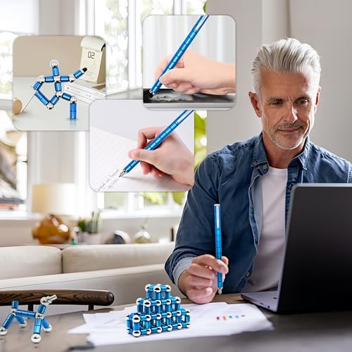 Magnetic Fidget Pen for Adults & Teens (Blue)