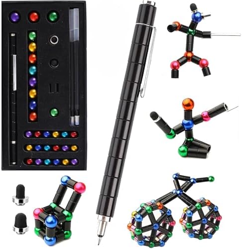 Magnetic Fidget Pen,Decompression Magnetic Toy Pen Fidget Toy for Teen Gift