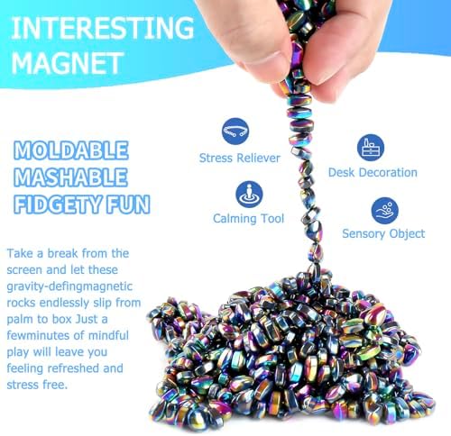 Magnetic Fidget Toys for Adults and Teens, Sensory Toys with ADHD