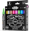 Loddie Doddie Liquid Chalk Markers, Chalkboard Markers, 6mm Point, 8 Pack