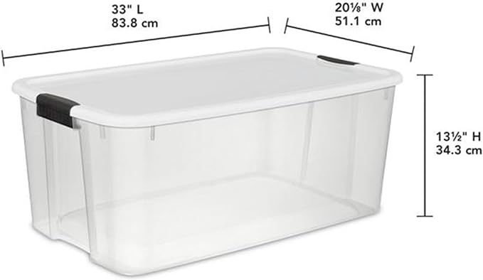 Sterilite 8-Pack Ultra Latching Box, Storage Bins - Image 3