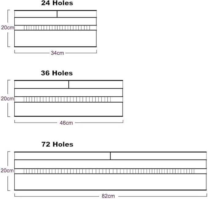 DIYOMR 24/36/72 Slots Pencil Wrap - Image 3