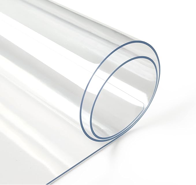 Deep Dream 1.5mm Clear Desk Cover Protector, 28×54 Inch Clear Table Protector by DeepDream