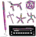 Magnetic Fidget Pen teen gifts - Cool Gadgets Gift for Men Dad, Modular Metal Stress Relief Toy for ADHD Anxiety, Creative Building Blocks Writing Stylus, Ideal Father's Day & Graduation Present