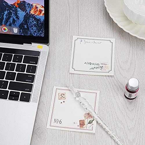 Handmade Glass Dip Pen Crystal Calligraphy Pen Signature Dipped Pen for Artist Women Men Teens,Writing Drawing Decoration Gifts