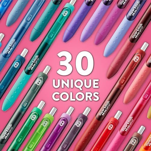 Paper Mate InkJoy Gel Pens, Retractable, Medium Point (0.7 mm), Office Supplies, Smooth, Colorful Ink, 36 Count (Pack of 6)