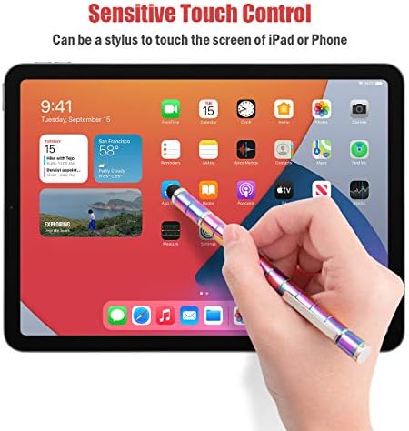 HKDGYHON Toy Pen, Decompression Magnetic Metal Pen, Multifunction Writing Magnet Ballpoint Pen, Gift for Kids or Friends (Colorful)